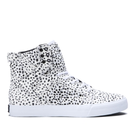 Dámské Kotníkové Boty Supra SKYTOP Bílé | CZ-44511